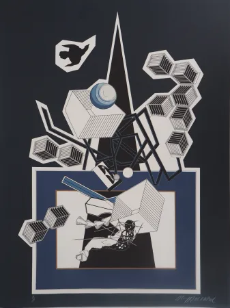 Litografia Le Yaouanc - La neuvième maison