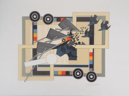 Litografia Le Yaouanc - Tandem