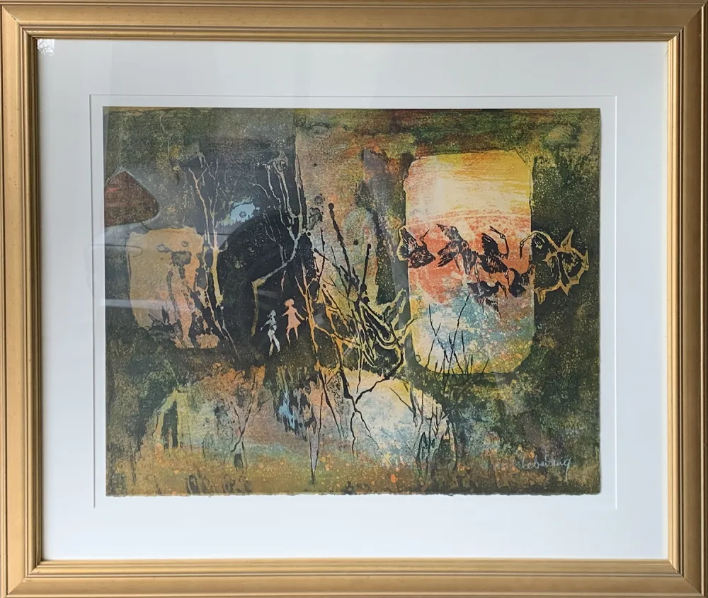 Incisione Lebadang - Abstract Forrest