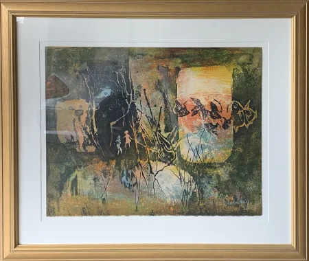 Incisione Lebadang - Abstract Forrest