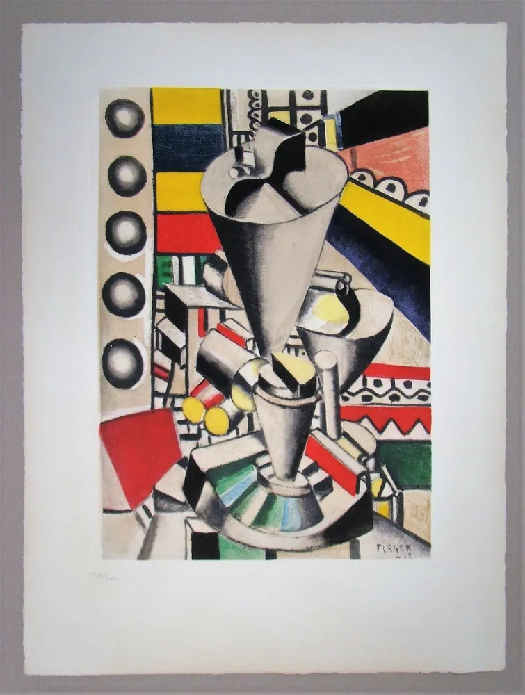 Serigrafia Léger (After) - Éléments mécaniques