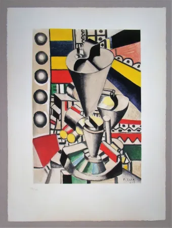 Serigrafia Léger (After) - Éléments mécaniques