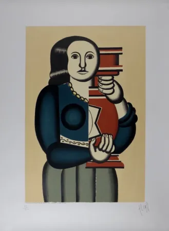 Litografia Léger (After) - Femme à la Cruche, c.1950