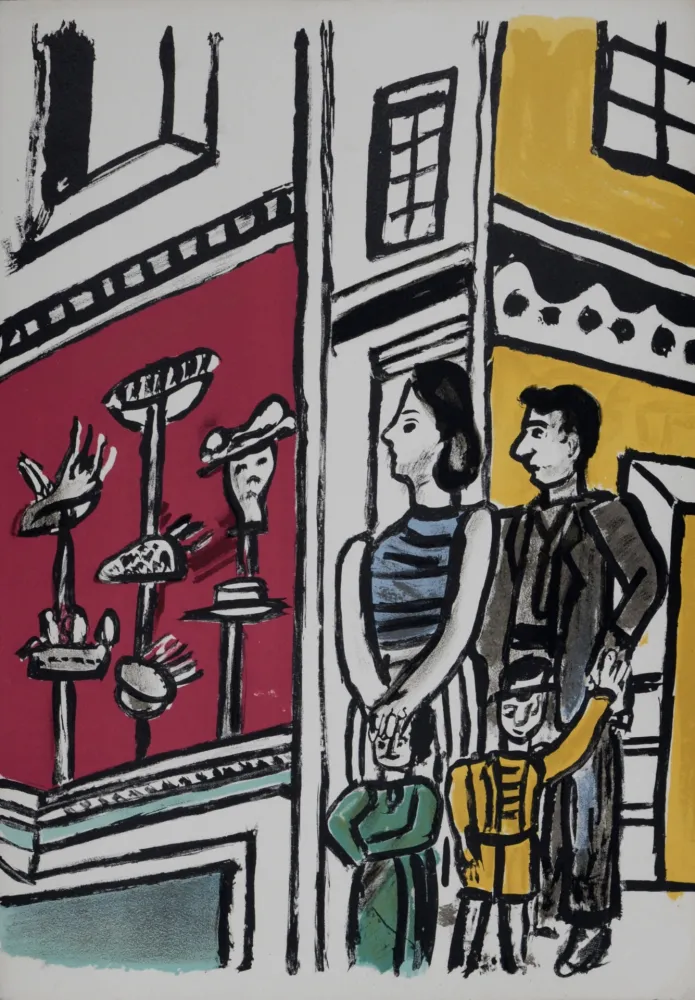 Litografia Léger (After) - La Chapellerie, 1960