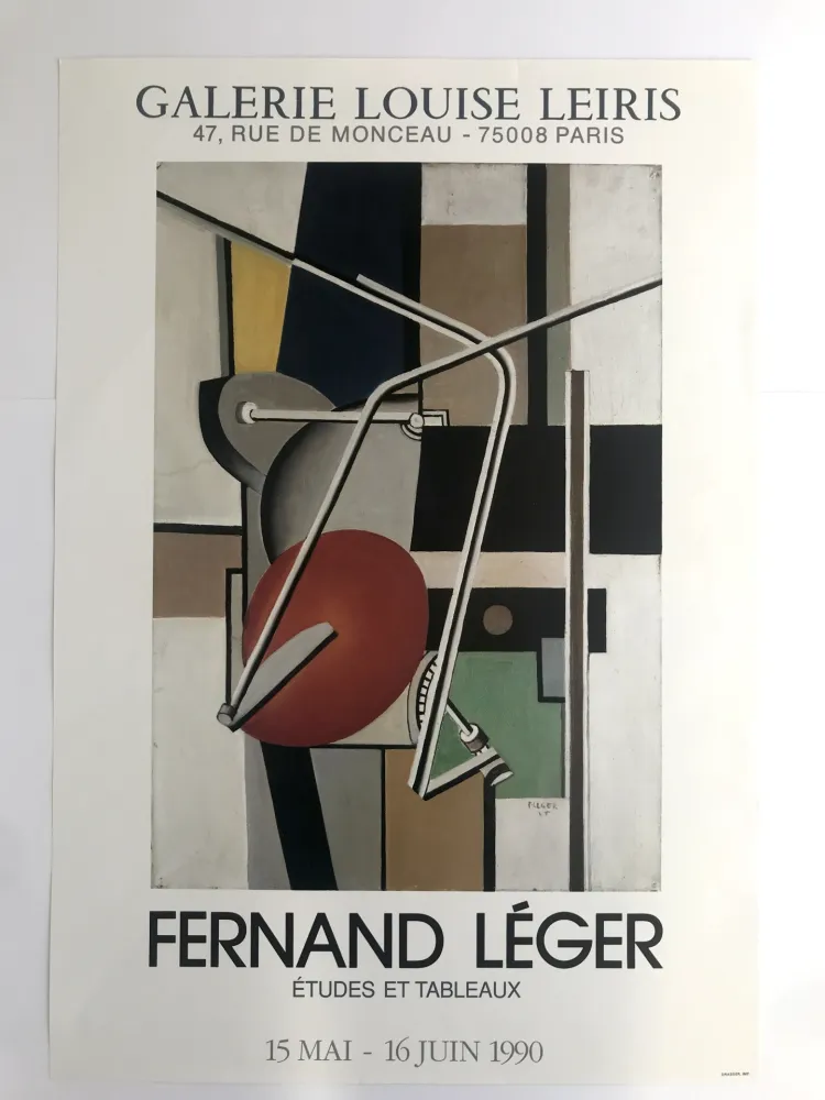 Manifesti Leger - Galerie Louise Leiris