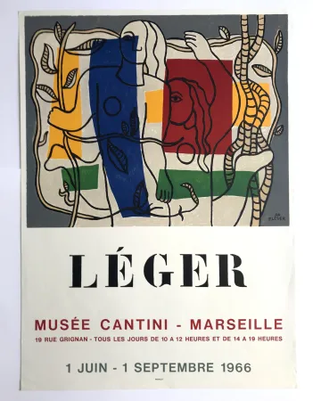 Manifesti Leger - Musée Cantini / Marseille