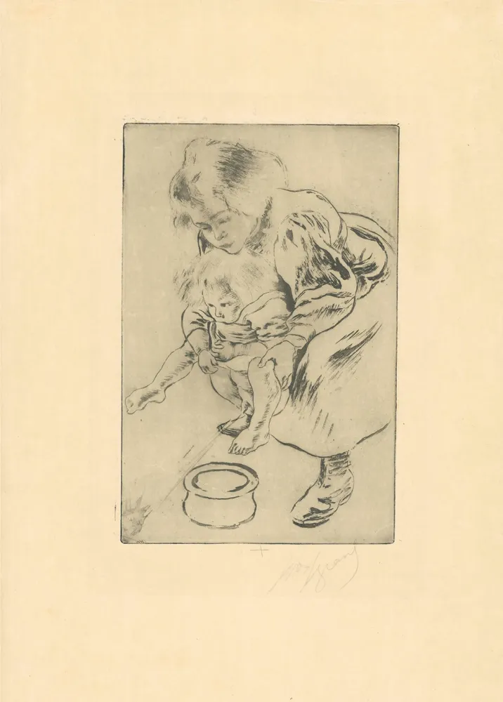 Acquaforte E Acquatinta Legrand - La grande sœur / The Big Sister