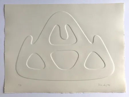 Rilievo Legros - Estampage géométrique inspiré des reliefs