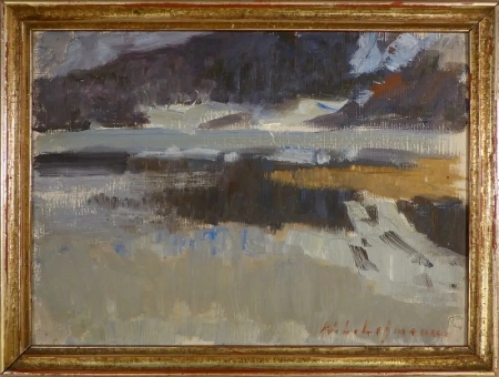 Non Tecnico Lehmann - Impressionistische Landschaftsstudie