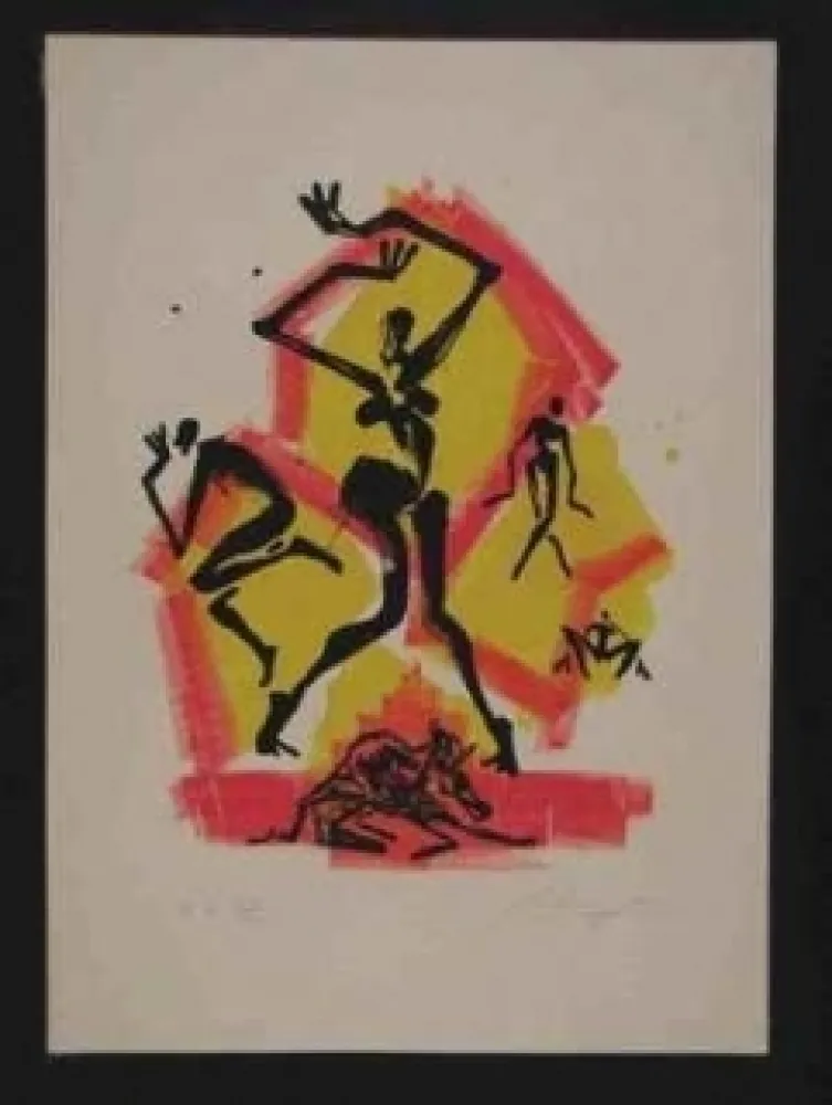 Litografia Leiberg - Sans titre