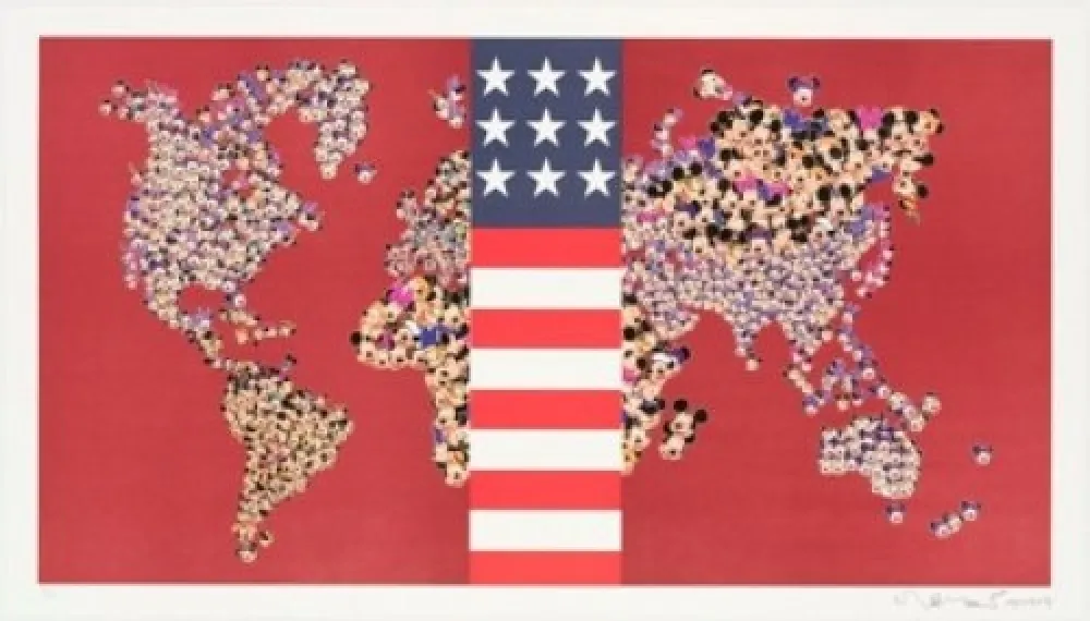 Litografia Leirner - Dow Jones