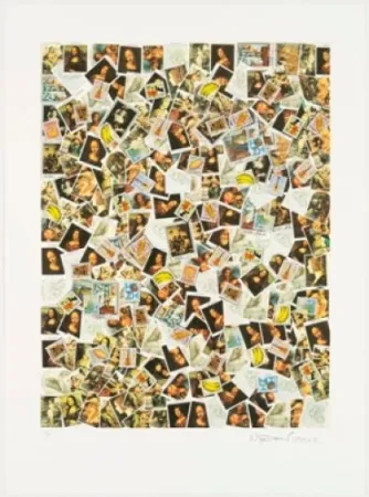 Litografia Leirner - Uma carta nao recebida