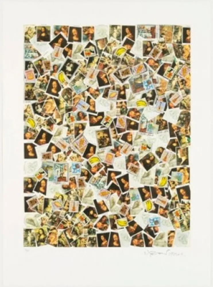 Litografia Leirner - Uma carta nao recebida