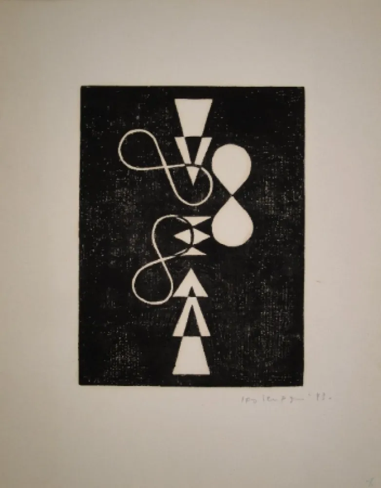 Linoincisione Leuppi - 10 Compositionen