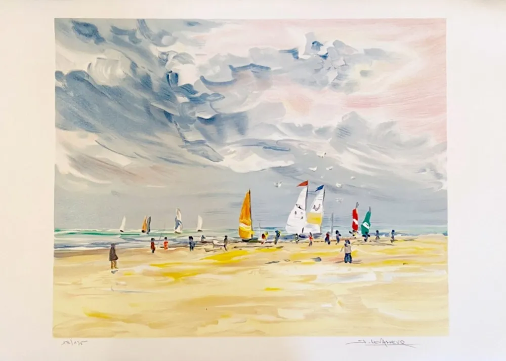 Litografia Levasseur - Régates