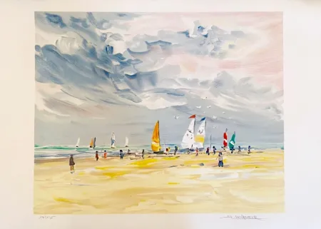 Litografia Levasseur - Régates