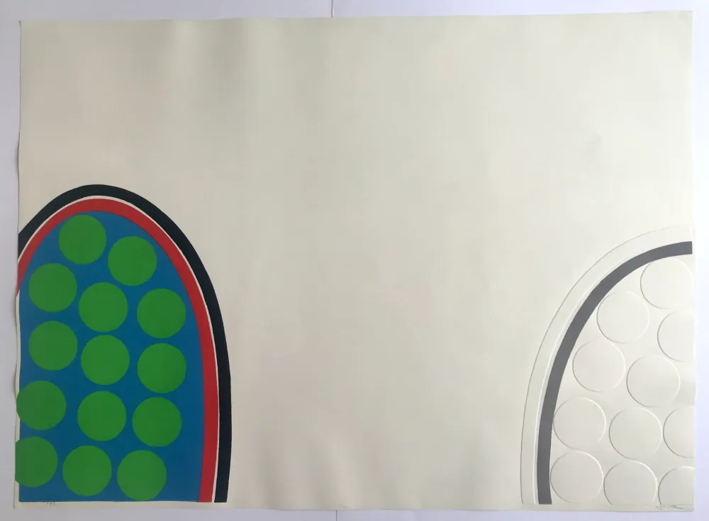 Serigrafia Levee -  Sans titre (Cactées)