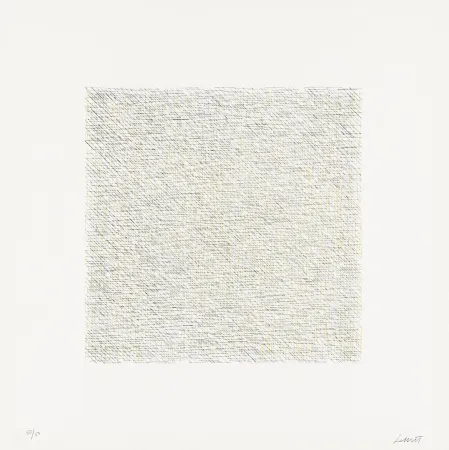 Litografia Lewitt - Lines of One Inch in Four Directions and All Combinations 14 (70126)