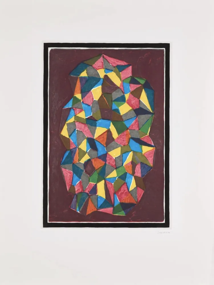 Acquaforte E Acquatinta Lewitt - Plate #1 (from Complex Forms)