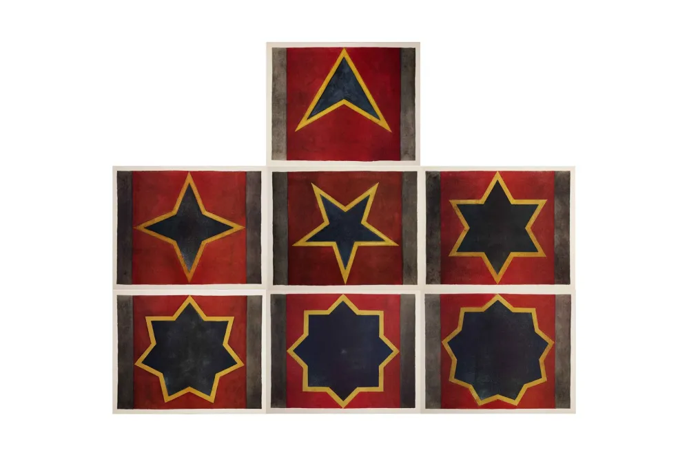 Collografia Lewitt - Seven stars