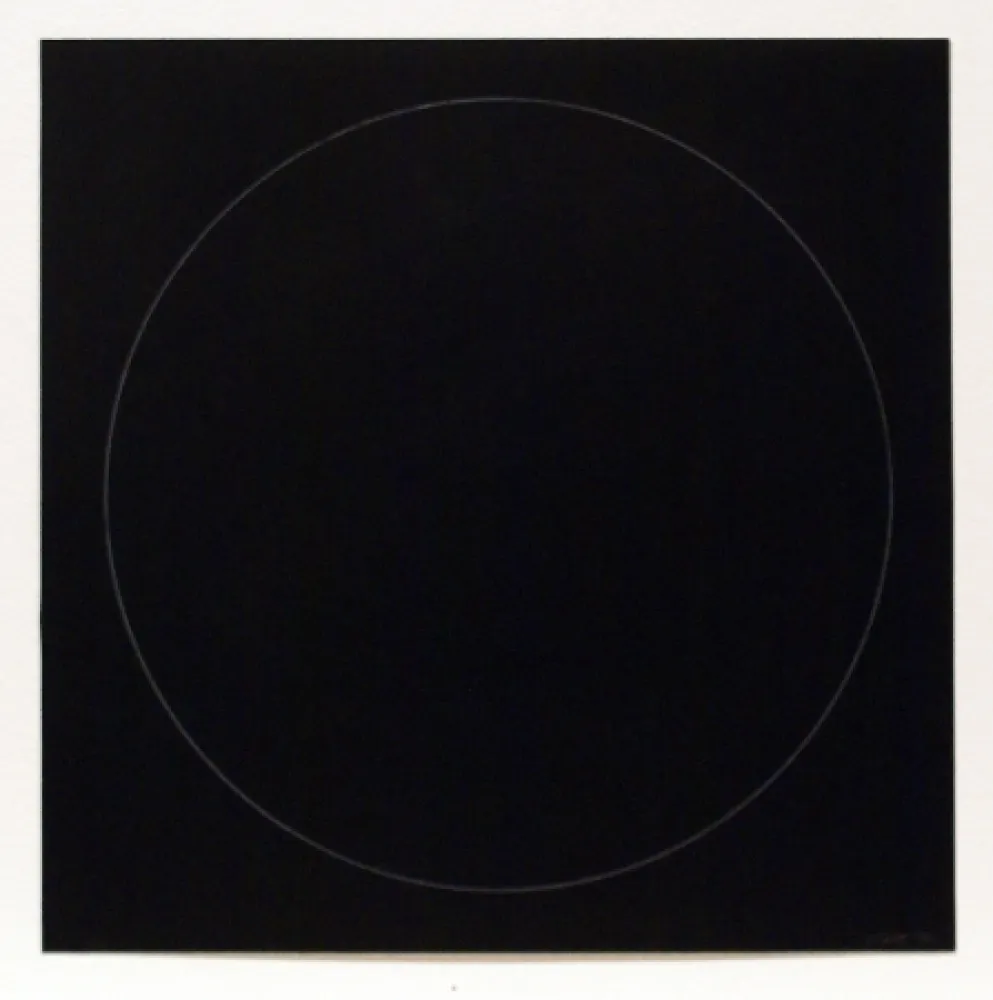 Acquaforte E Acquatinta Lewitt - Six Geometric Figures - Circle