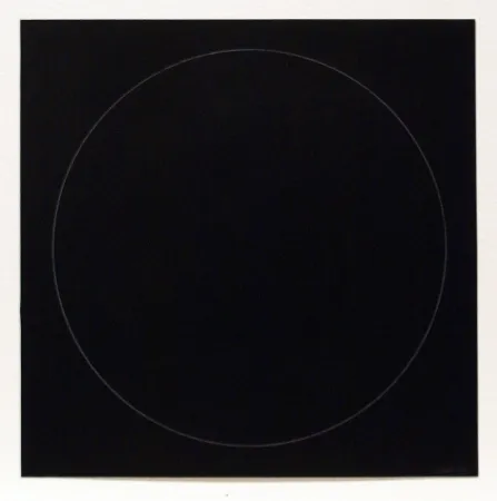 Acquaforte E Acquatinta Lewitt - Six Geometric Figures - Circle