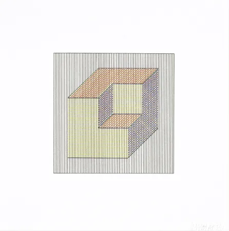 Serigrafia Lewitt - Twelve Forms Derived From a Cube 15
