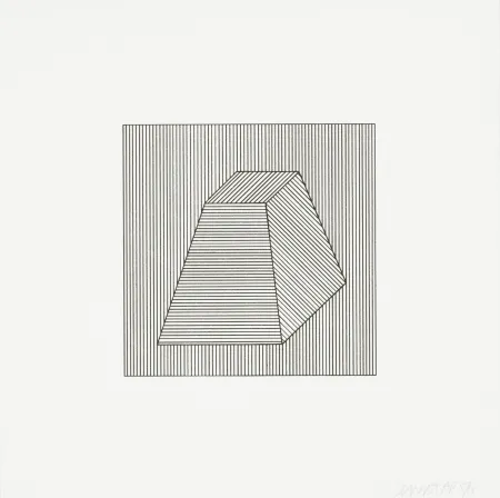 Serigrafia Lewitt - Twelve Forms Derived From a Cube 26