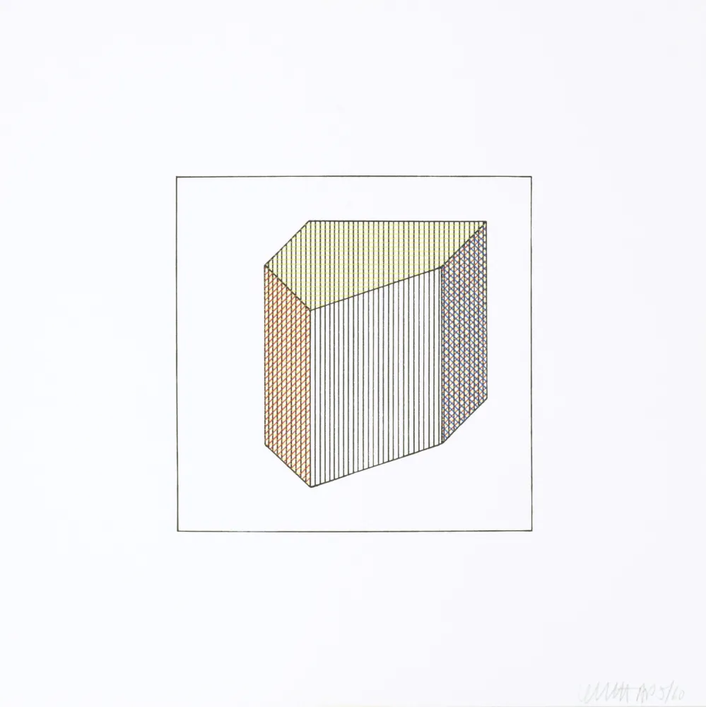 Serigrafia Lewitt - Twelve Forms Derived From a Cube 31