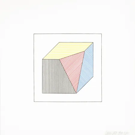 Serigrafia Lewitt - Twelve Forms Derived From a Cube 45