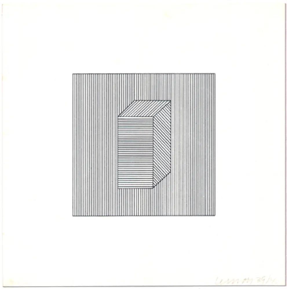 Serigrafia Lewitt - Twelve Forms Derived from a Cube (Set of 48) (1)
