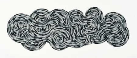 Multiplo Lewitt - Whirls and Twirls (Black)