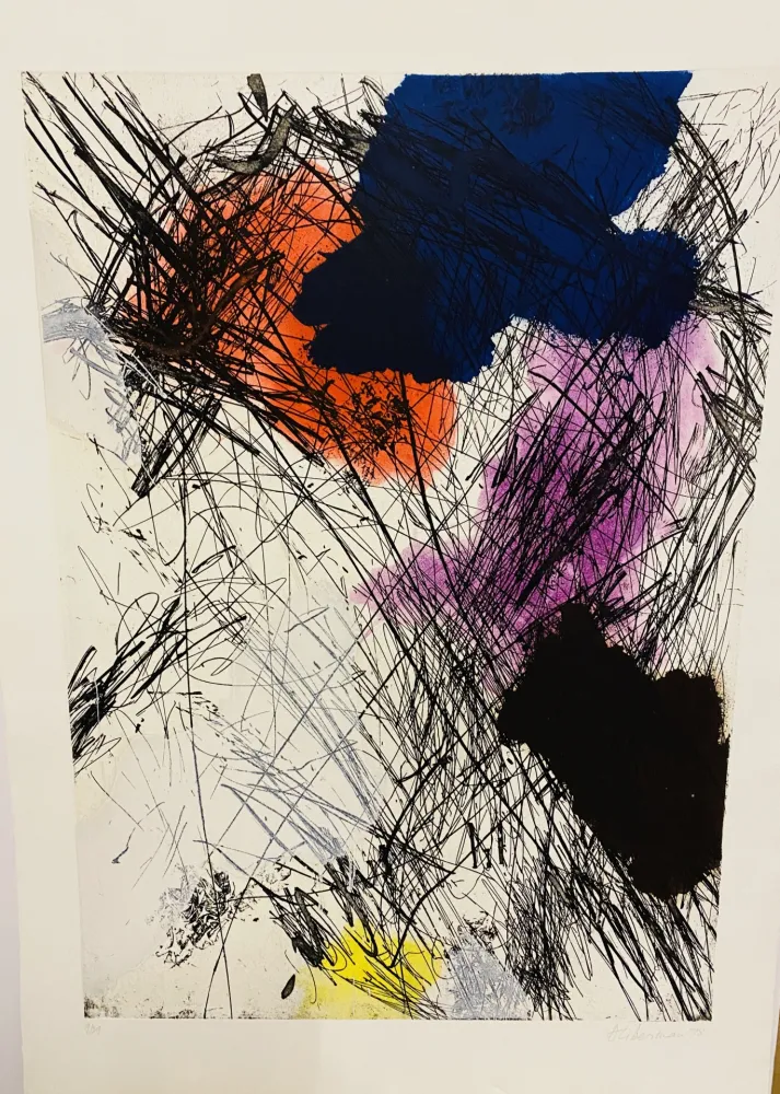 Acquatinta Liberman - Ohne Titel