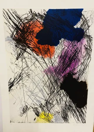 Acquatinta Liberman - Ohne Titel