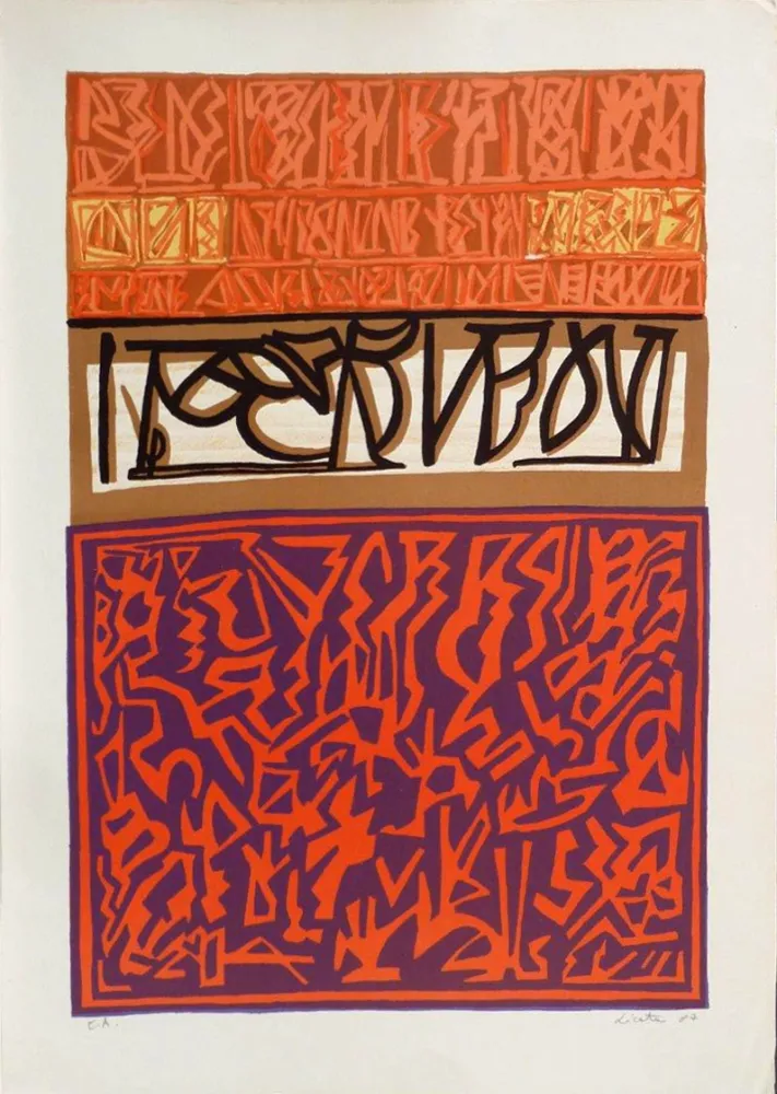 Litografia Licata - Sans titre