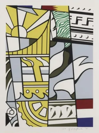 Multiplo Lichtenstein - Bicentennial Print