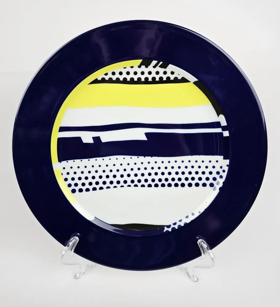 Multiplo Lichtenstein - Künstlerplatzteller