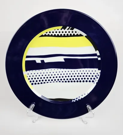 Multiplo Lichtenstein - Künstlerplatzteller