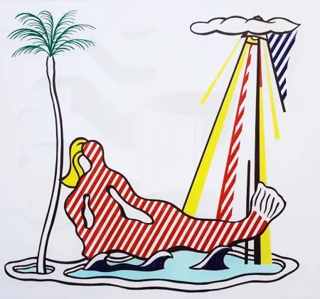 Non Tecnico Lichtenstein - Mermaid, for Miami Beach