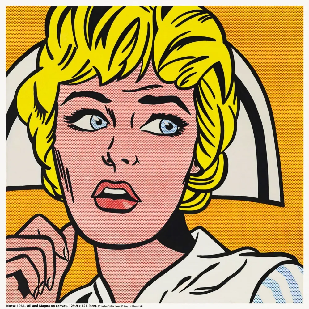 Serigrafia Lichtenstein - Nurse