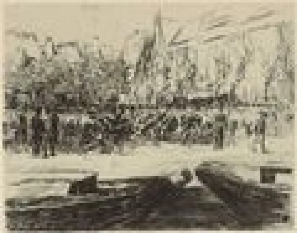 Incisione Liebermann - Rindermarkt in Leiden