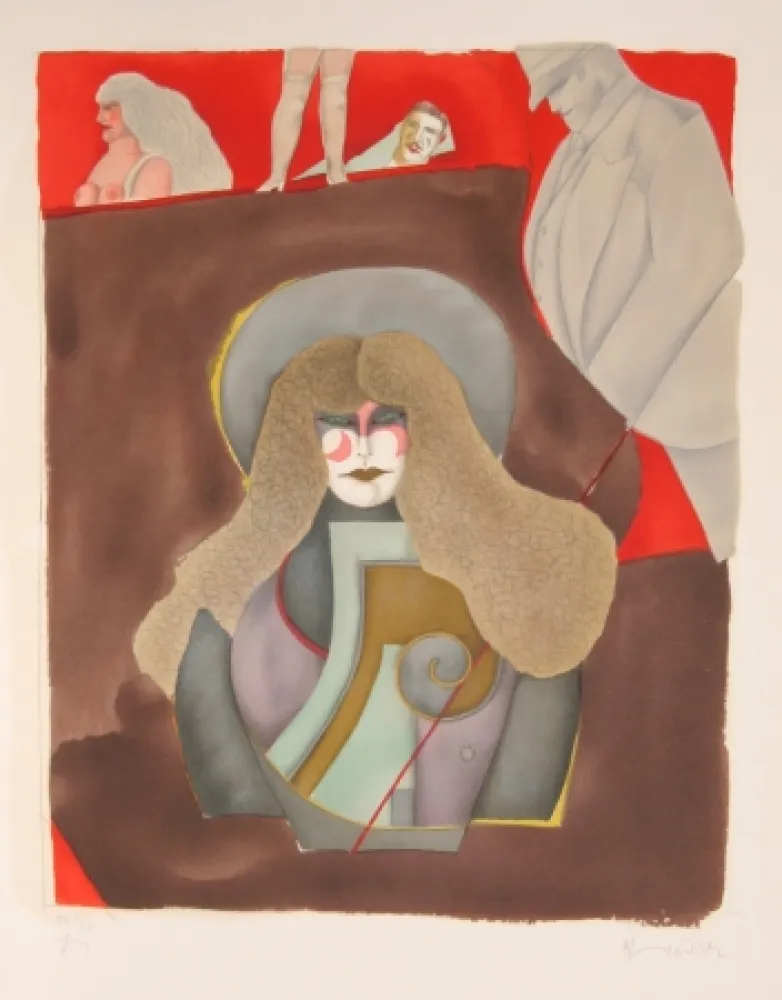 Litografia Lindner - Blondie