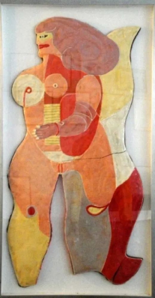 Multiplo Lindner - Der blaue Engel Lola (Der blaue Busenengel). 