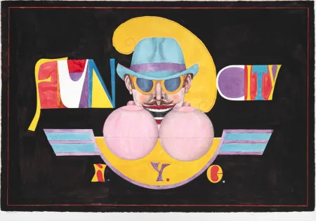 Litografia Lindner - Fun City