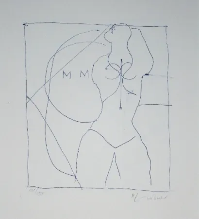 Litografia Lindner - Marylin was here 16