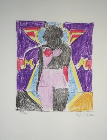 Litografia Lindner - Marylin was here 4