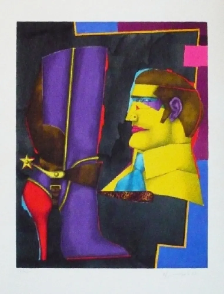 Litografia Lindner - Sans titre