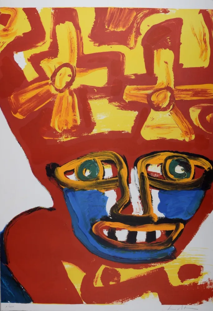 Litografia Lindstrom - Composition