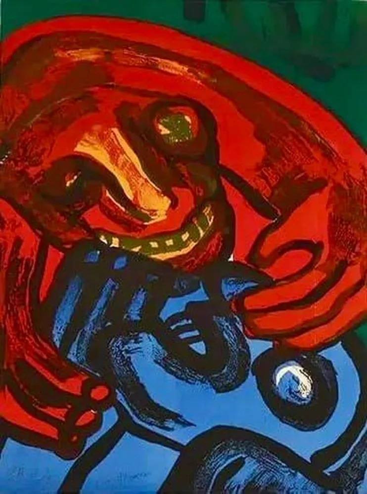 Litografia Lindstrom - Embrace — E.A. II/X