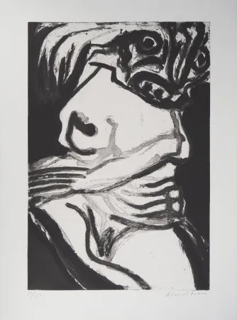 Acquatinta Lindstrom - Le chaman